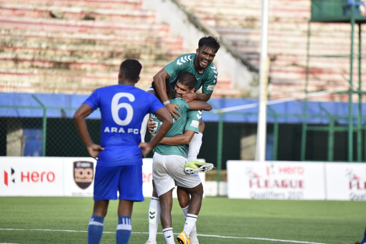 Kenkre FC end ARA FC’s hopes in Hero I-League Qualifiers with a 2-1 win