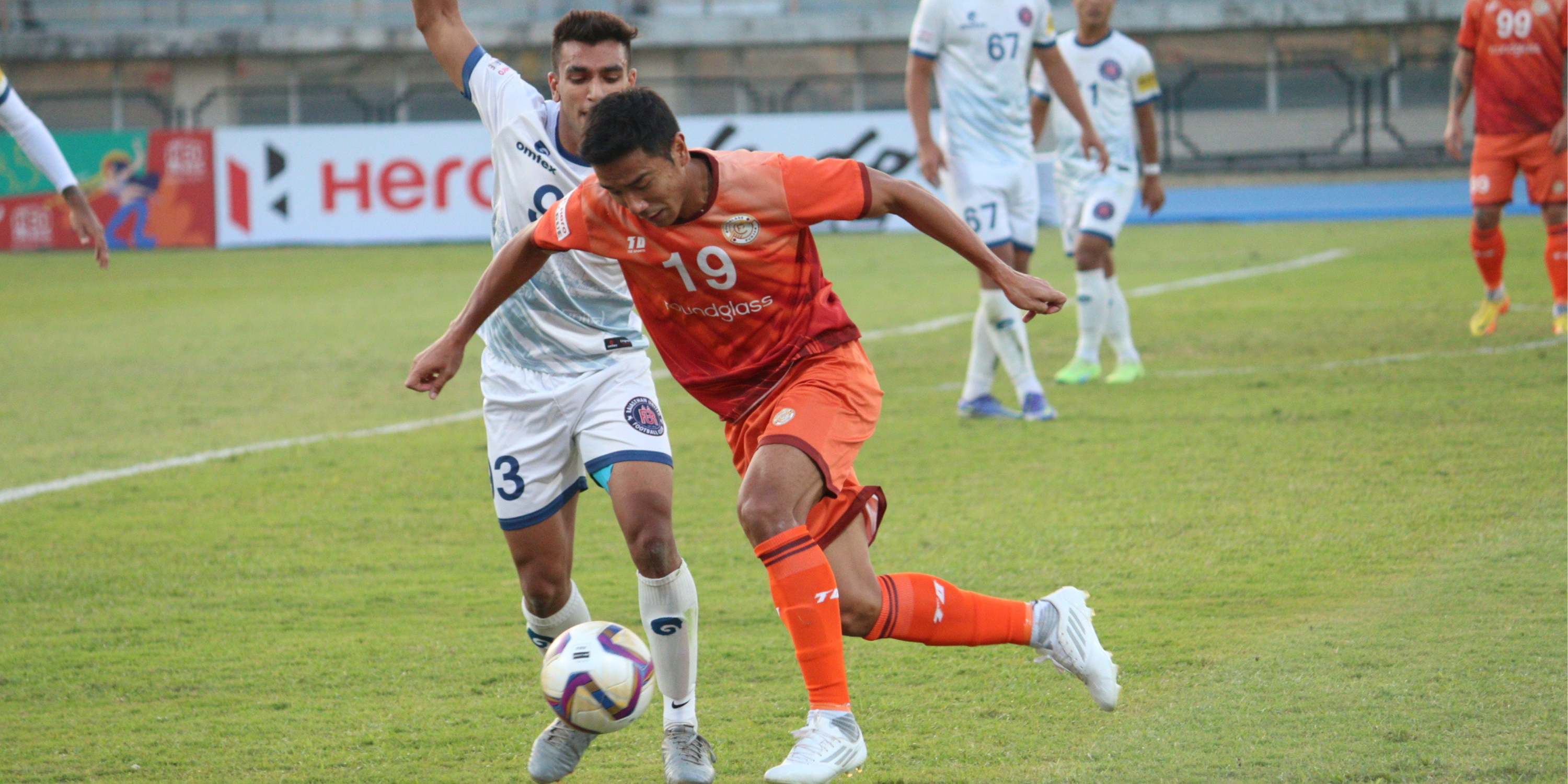 Late equalizer sees RoundGlass Punjab, Rajasthan United share spoils in 1-1 draw