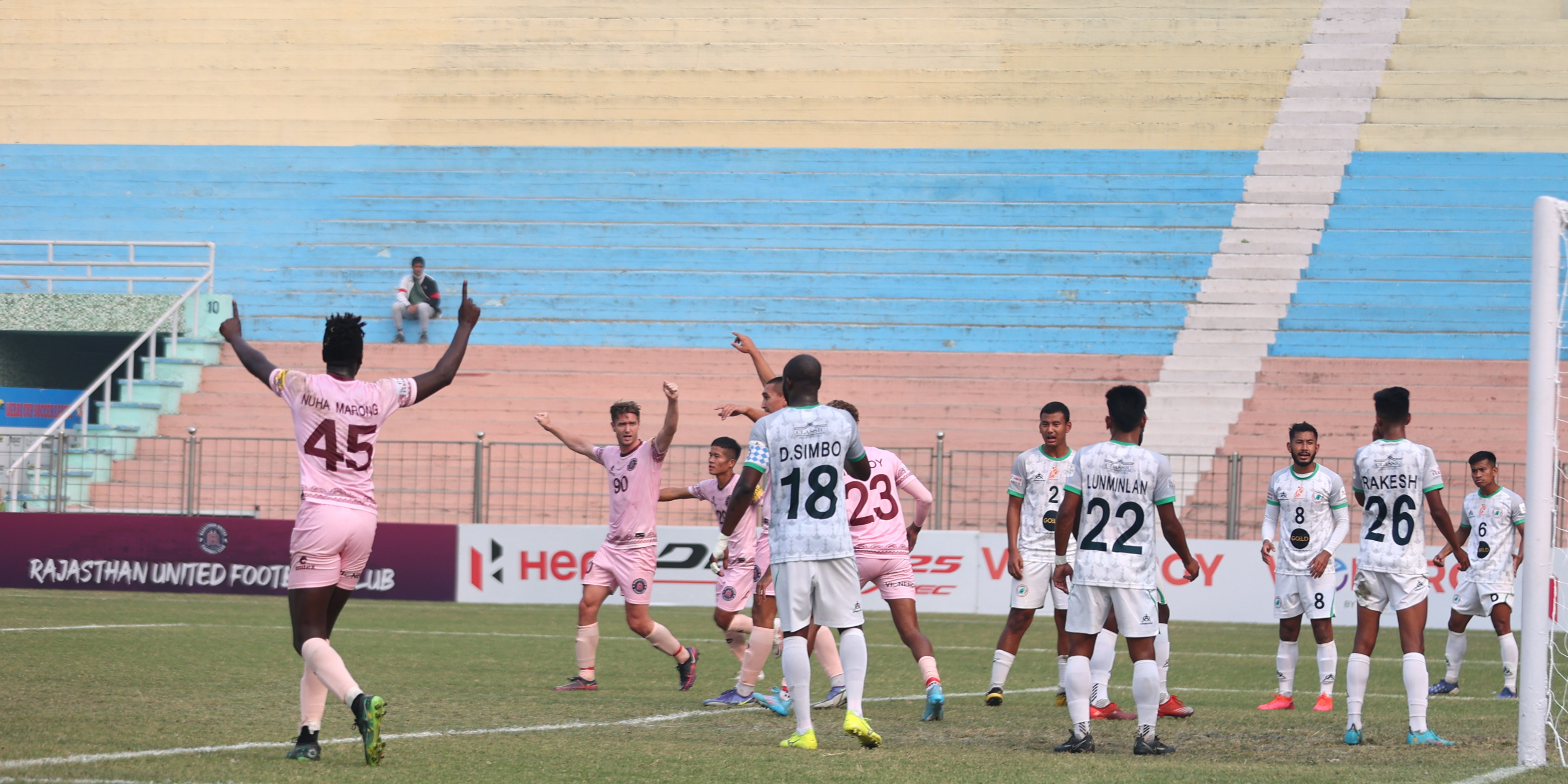 Rajasthan United edge out NEROCA FC