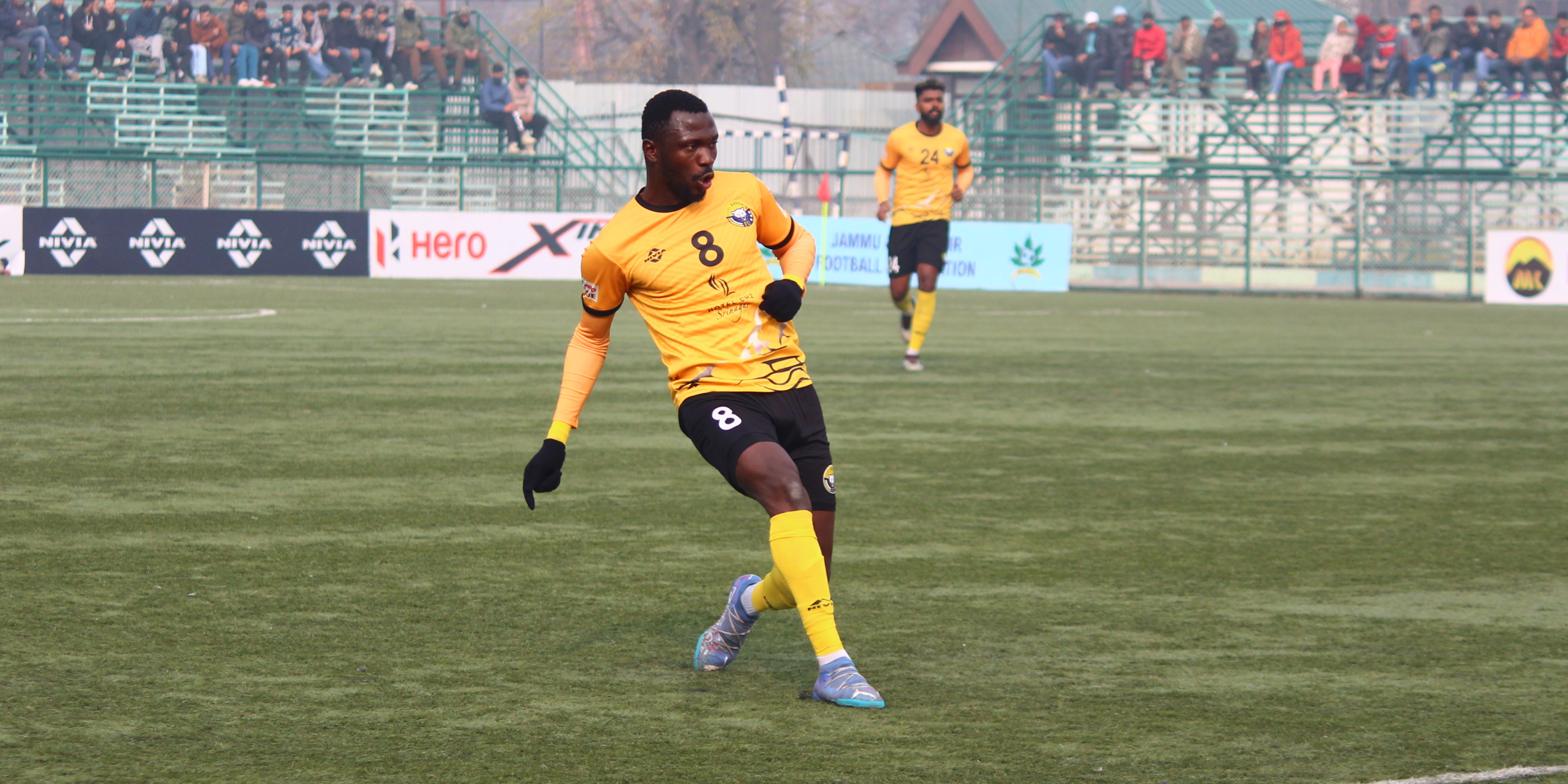 Wadudu Yakubu: The midfield chief of new-look Real Kashmir