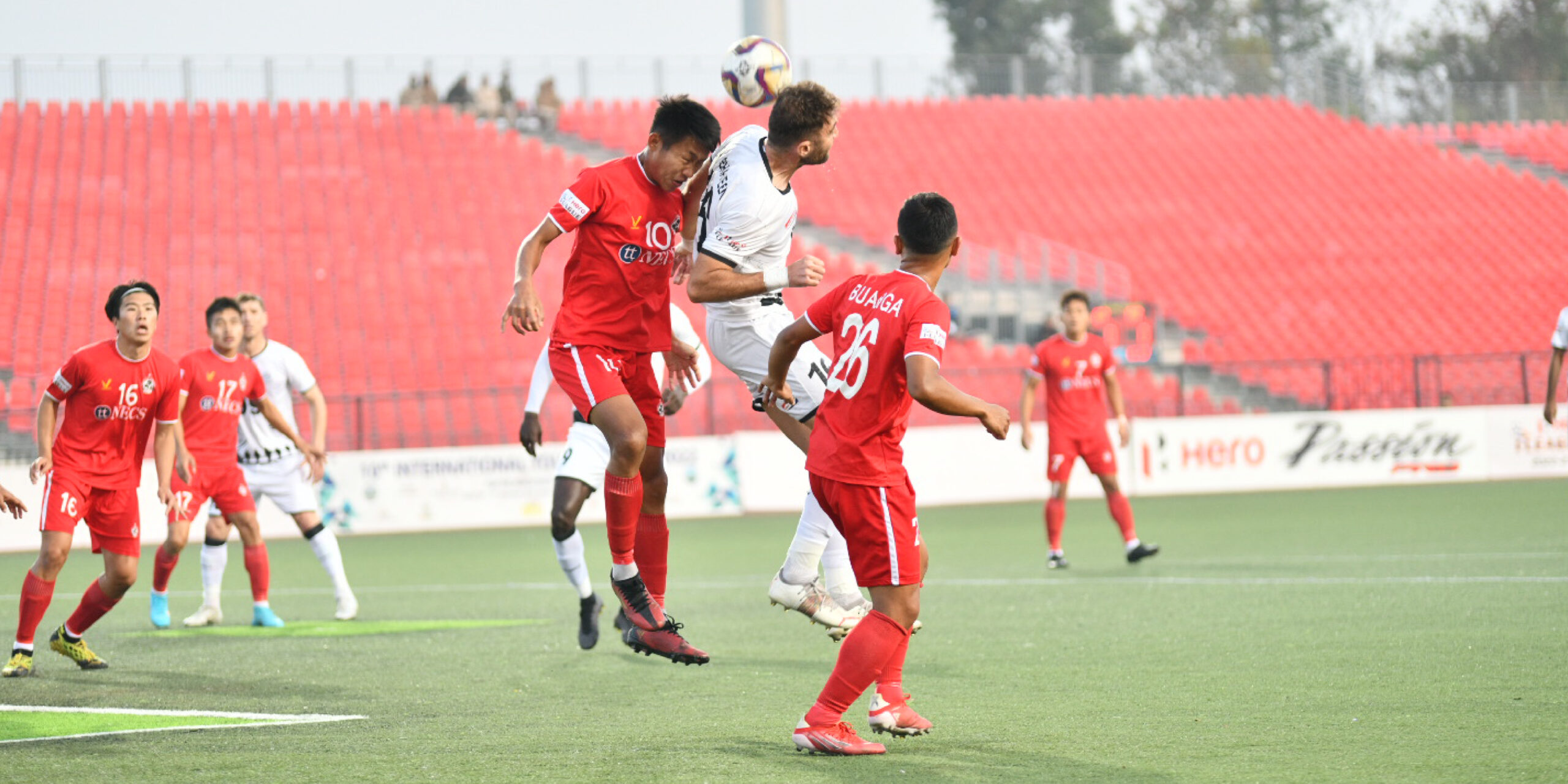Kisekka scores from the spot to give Aizawl full points