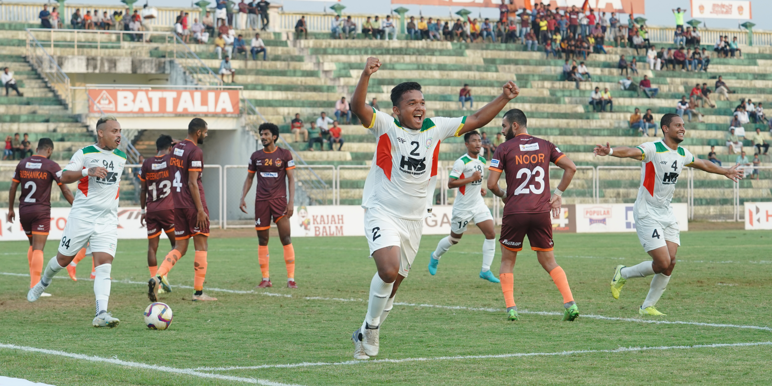TRAU beat Gokulam Kerala for first away win