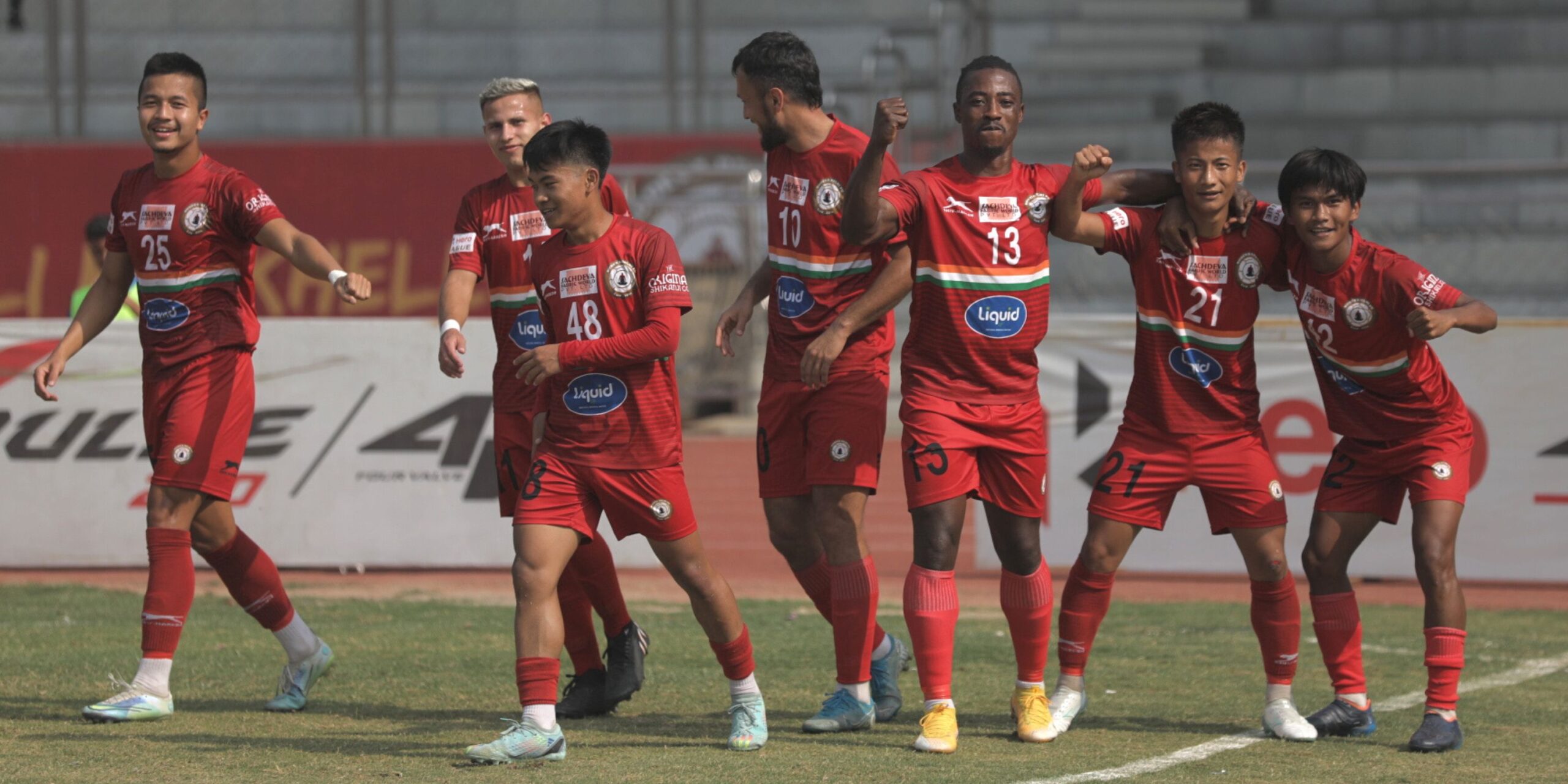 Sudeva Delhi put four past 10-man TRAU FC