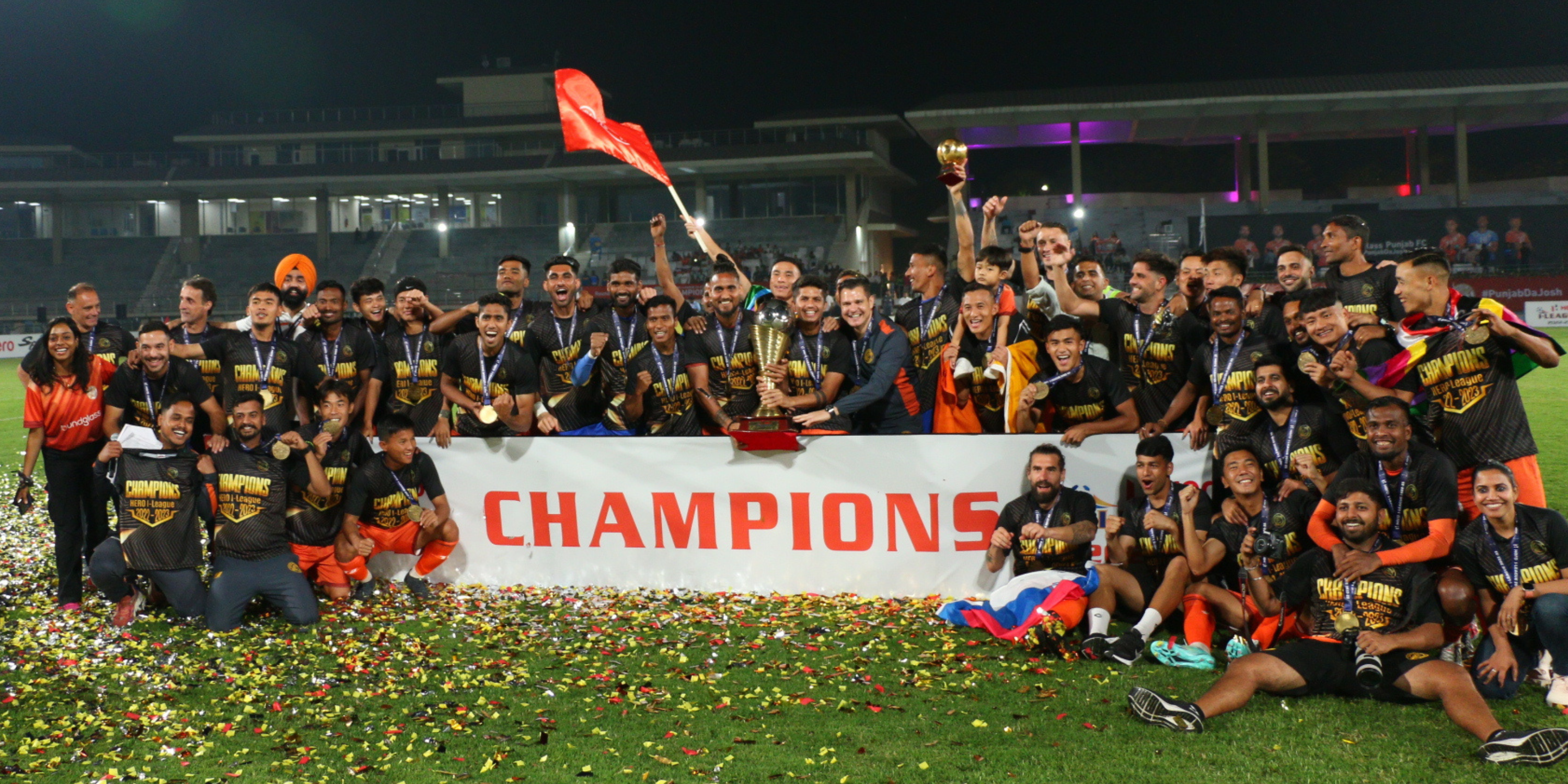 Champions RoundGlass Punjab end season in style, hit half-century of points