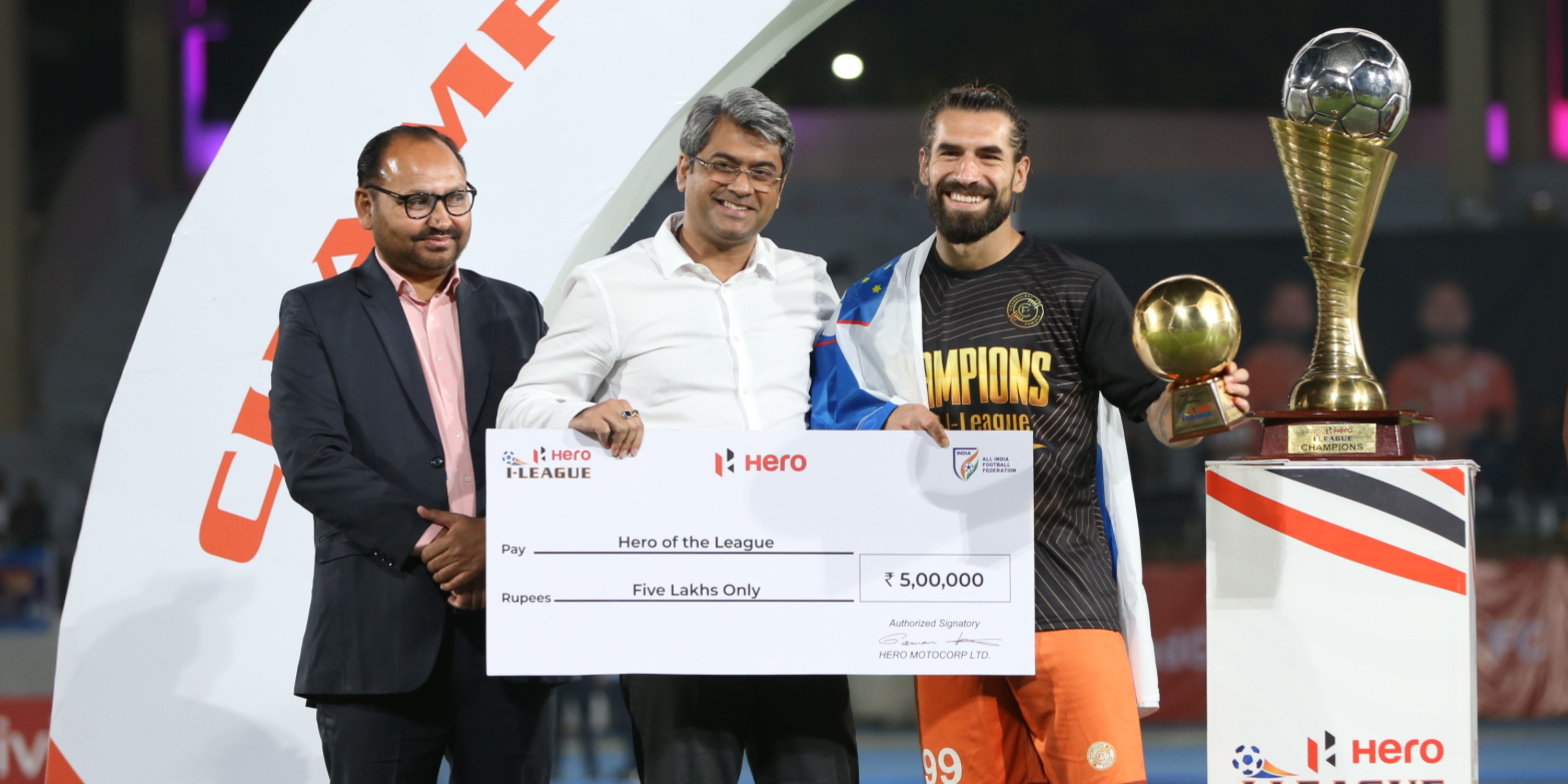 Hero I-League 2022-23: The list of award winners
