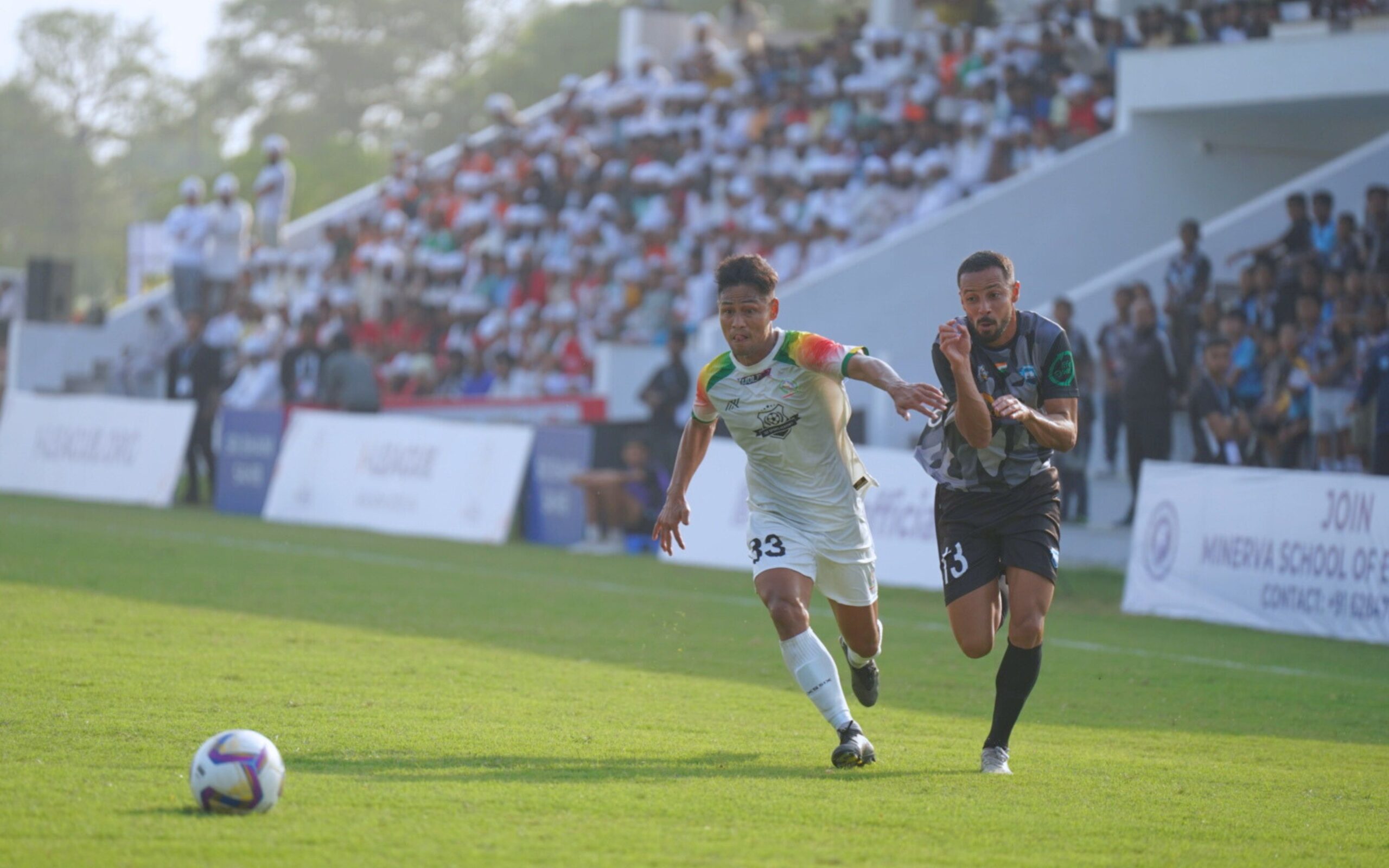 Feisty encounter between Delhi FC, TRAU ends in a draw