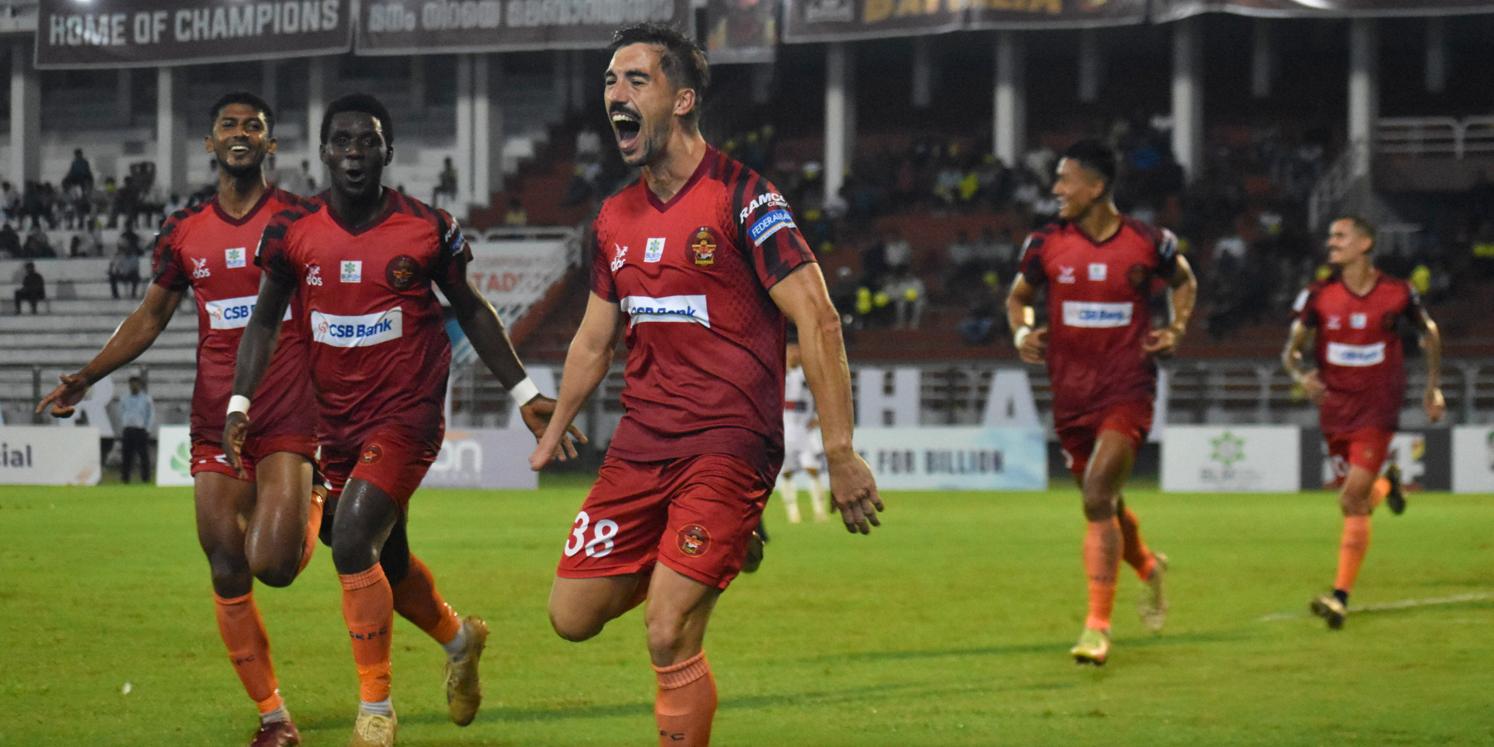 Gokulam Kerala ride on Alex’s treble to dismantle Rajasthan United