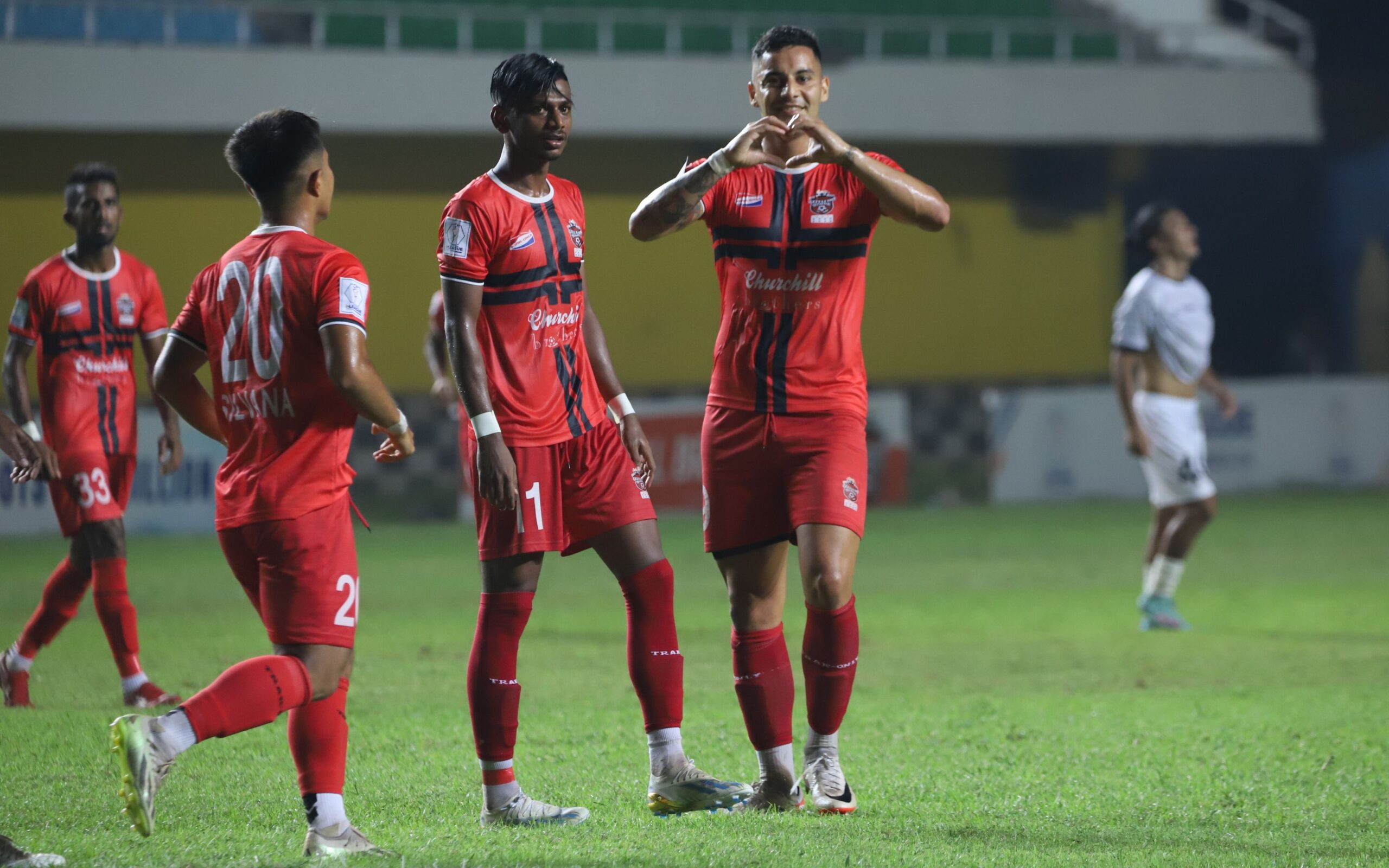 Churchill Brothers make NEROCA FC crawl at Tilak Maidan
