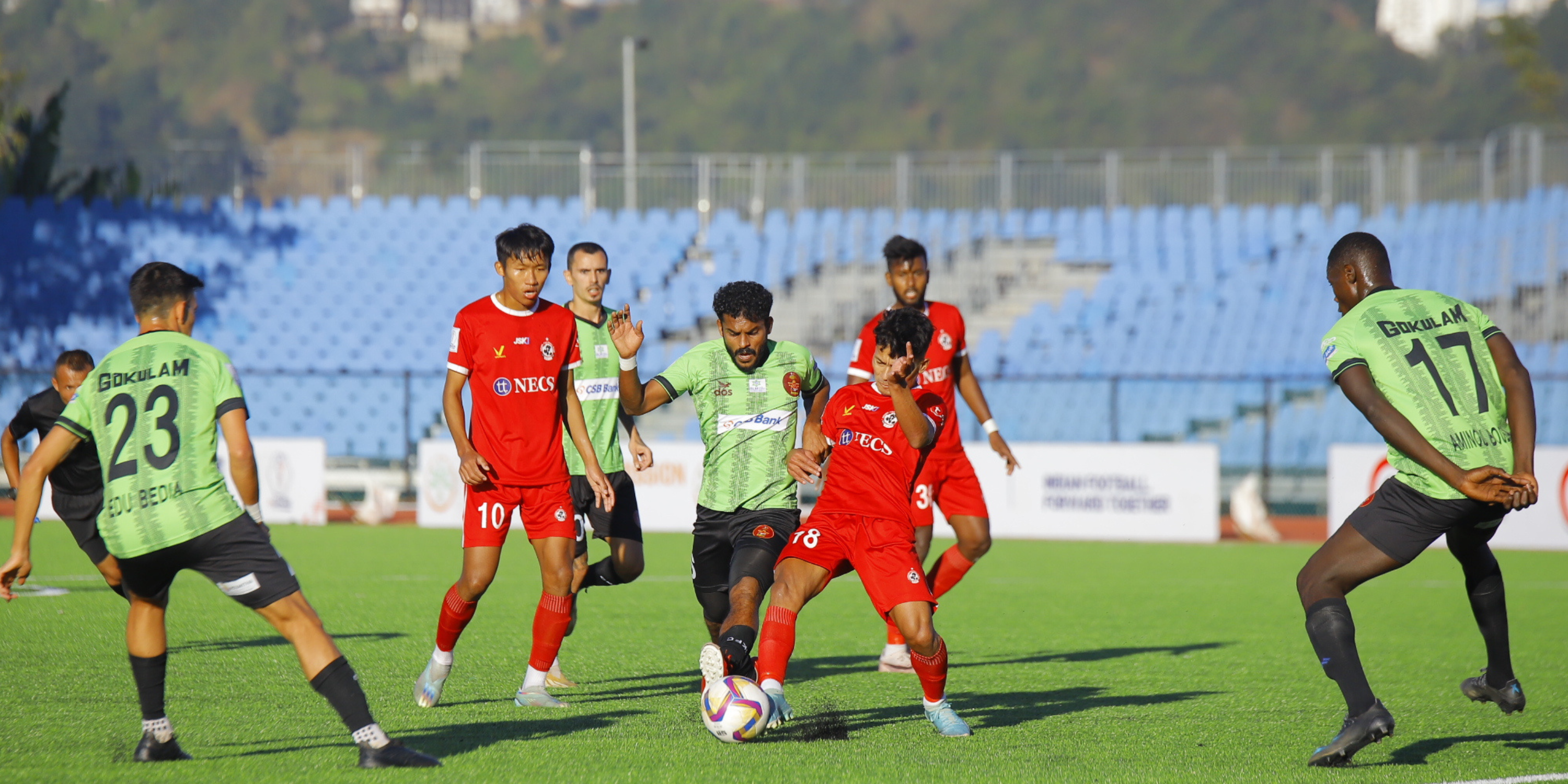 Aizawl FC, Gokulam Kerala FC slug it out for a draw on the hills