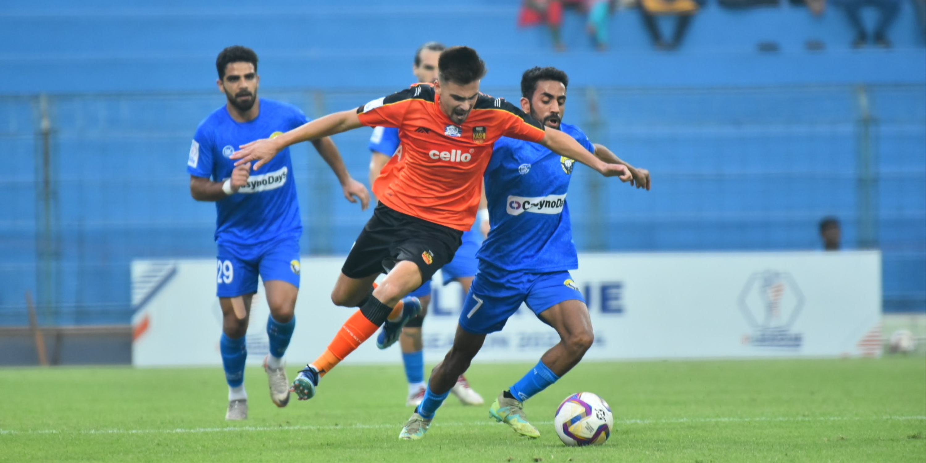 Henry Kisekka rescues Real Kashmir FC with an add-on time strike