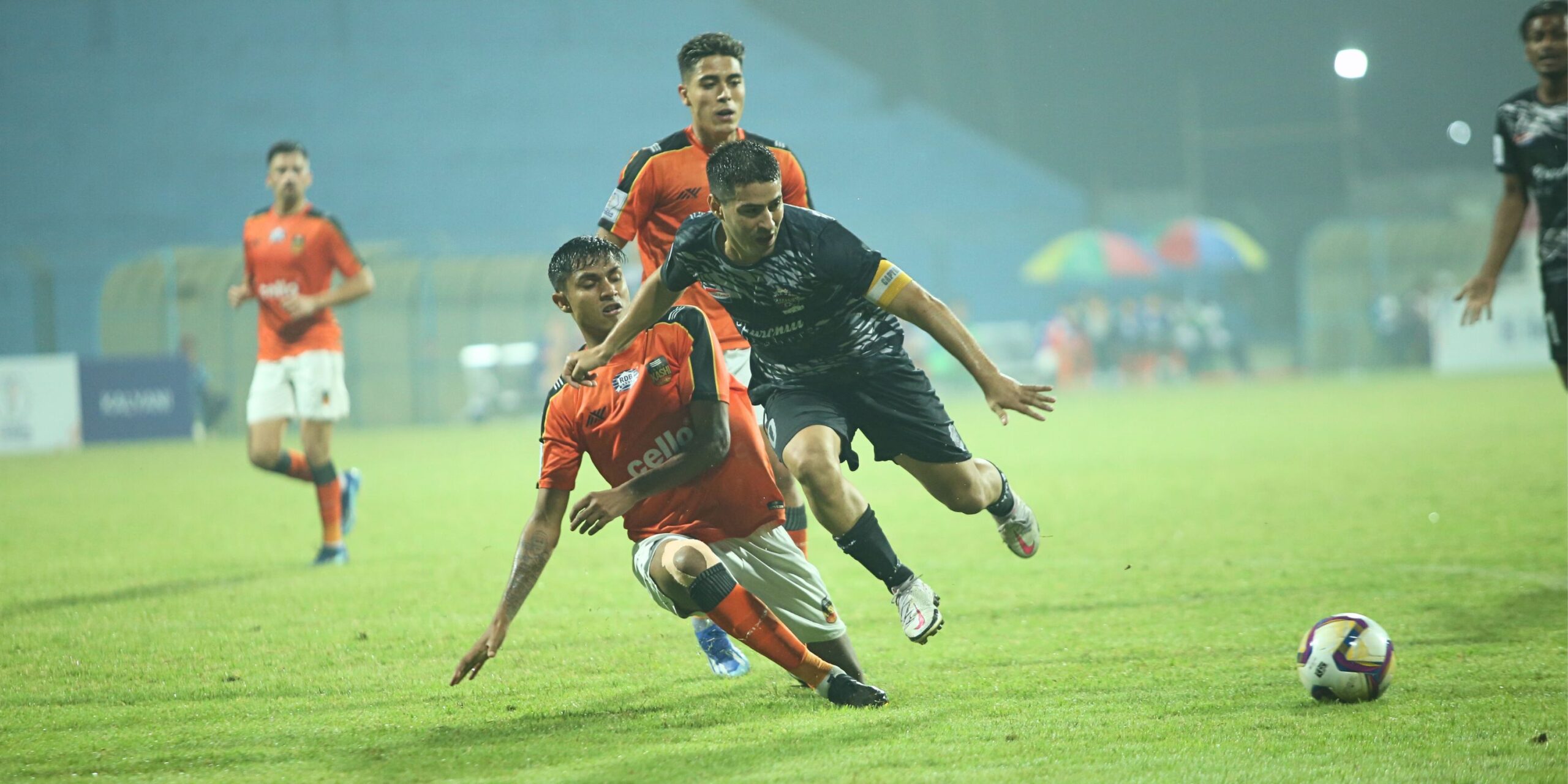 Inter Kashi, Churchill Brothers split points in Kalyani