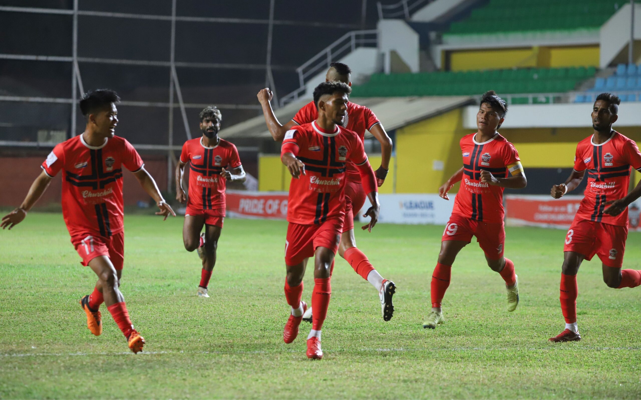 Churchill Brothers defeat Shillong Lajong at Tilak Maidan