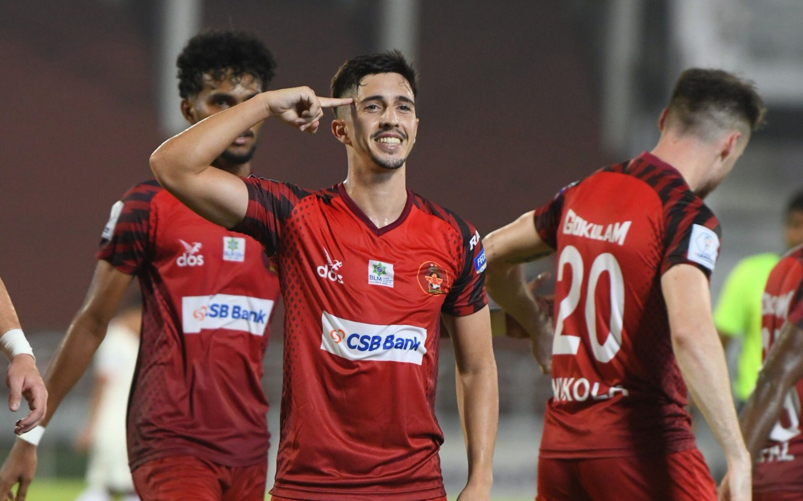Gokulam Kerala snatch three points from Aizawl in Kozhikode cliffhanger