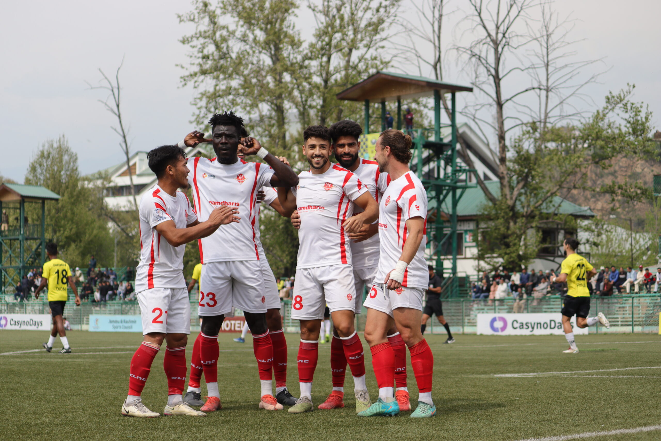 Namdhari FC rattle Real Kashmir FC to record big win