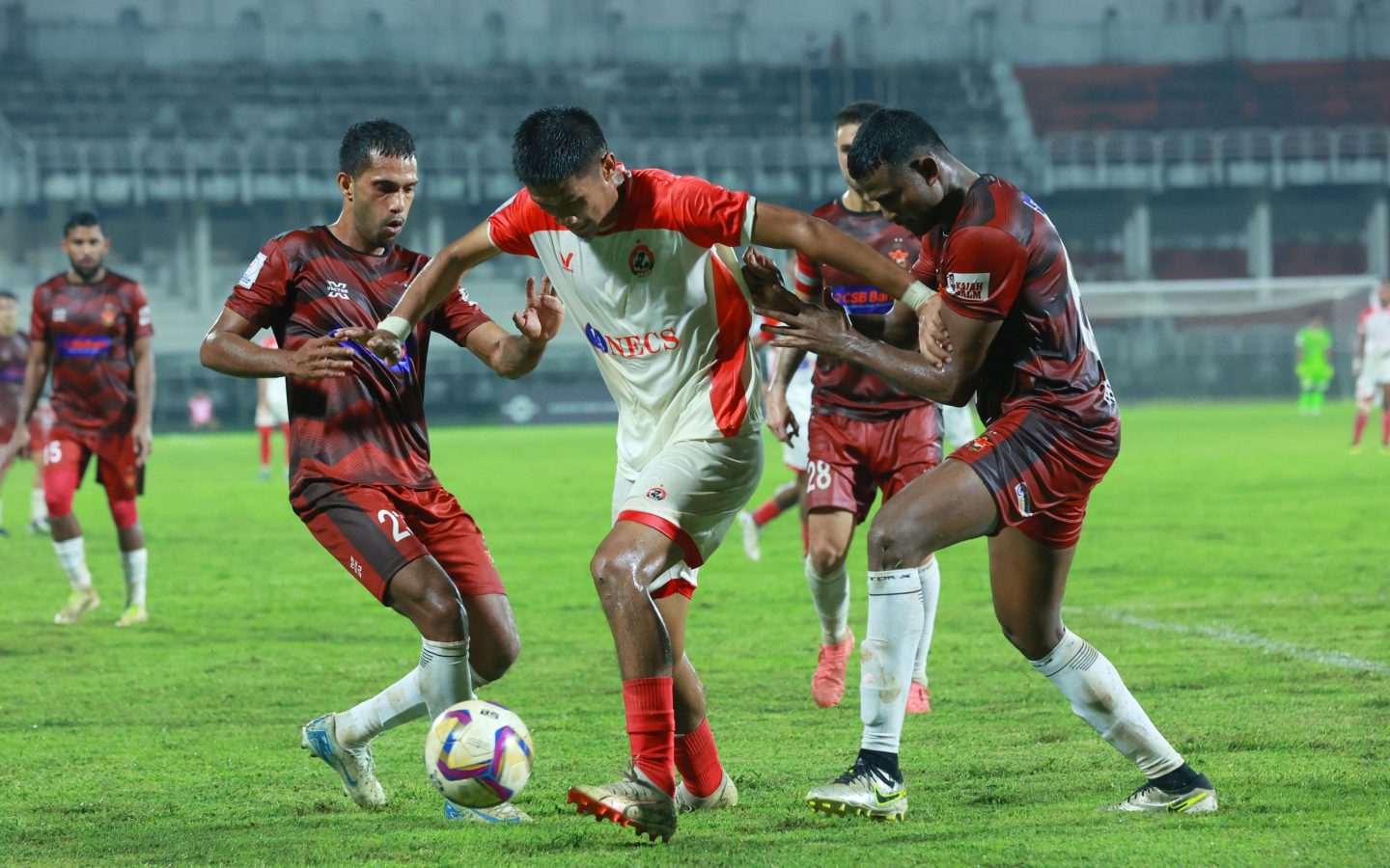 Hosts Gokulam Kerala salvage a point against an all-Indian Aizawl FC