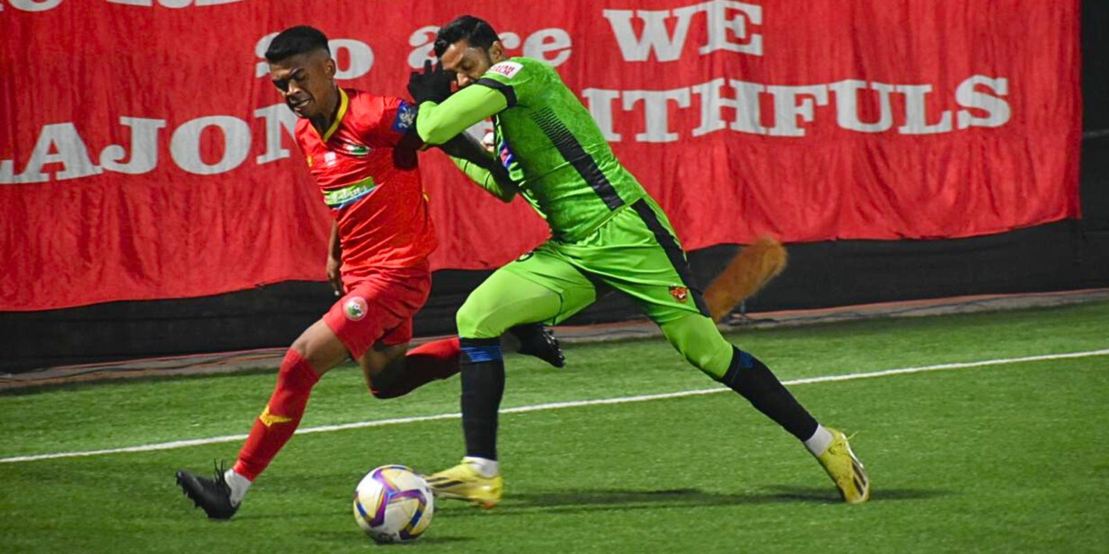 Shillong Lajong, Gokulam Kerala split points in uneventful draw