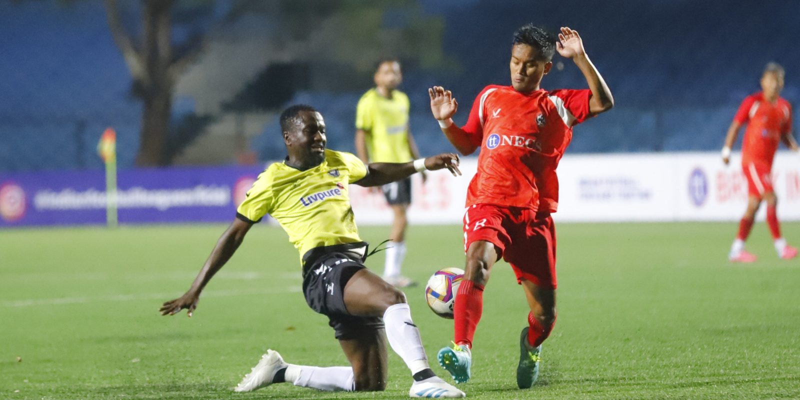 Real Kashmir held by Aizawl in dramatic draw