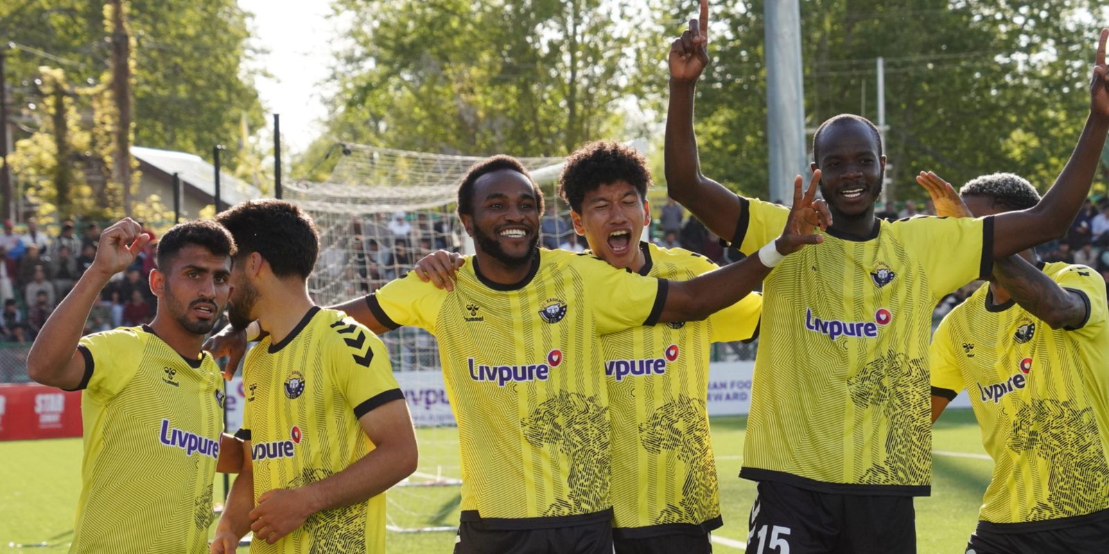 Real Kashmir crush Gokulam Kerala for their first win of the season
