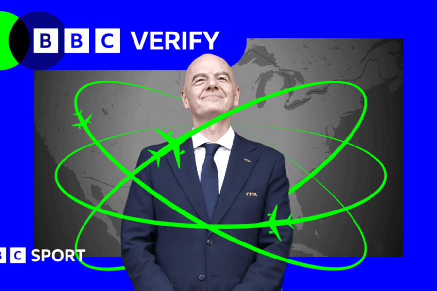 27 flights, 24 matches: How Fifa's president is jetting around World Cup