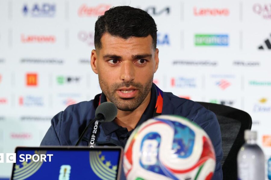 Political tension has undermined World Cup joy, says Iran striker