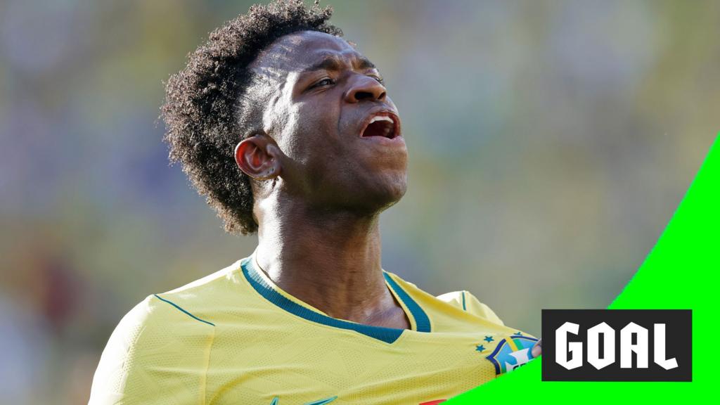 Vinicius Jr scores ‘lightning bolt’ equaliser for Brazil
