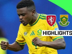 Mokoena's late penalty earns South Africa draw against Czech Republic