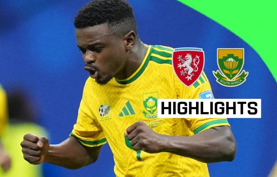 Mokoena's late penalty earns South Africa draw against Czech Republic