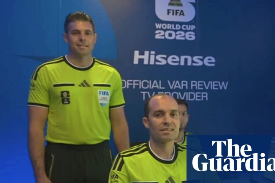 World Cup official cleared by Fifa and says gesture was ‘subconscious twitch’