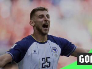 Lukic heads Bosnia in front against Canada