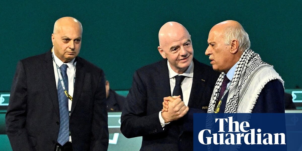 Fifa plans Israel v Palestine fixture as opening game of new under-15s tournament