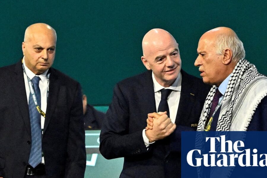 Fifa plans Israel v Palestine fixture as opening game of new under-15s tournament