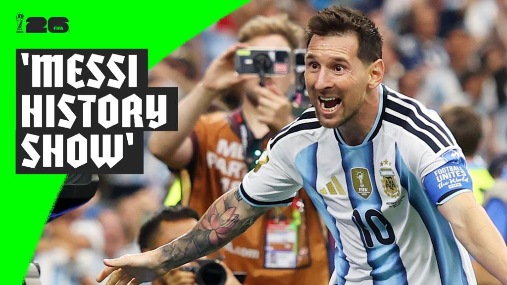 Messi adds another goal to his collection after breaking record