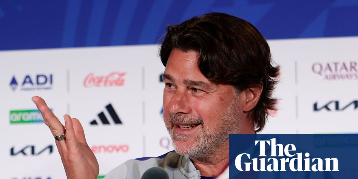 ‘Era of the spy’: Mauricio Pochettino spotted looking for spies – video