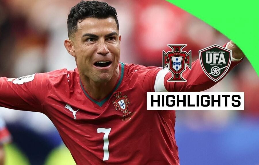 Portugal thrash Uzbekistan as Ronaldo scores twice to make history
