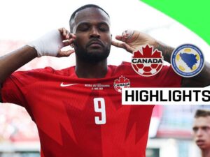Larin equaliser earns Canada first ever World Cup point