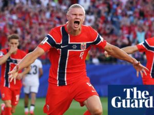 Norway’s Erling Haaland punishes Iraq with double on World Cup debut