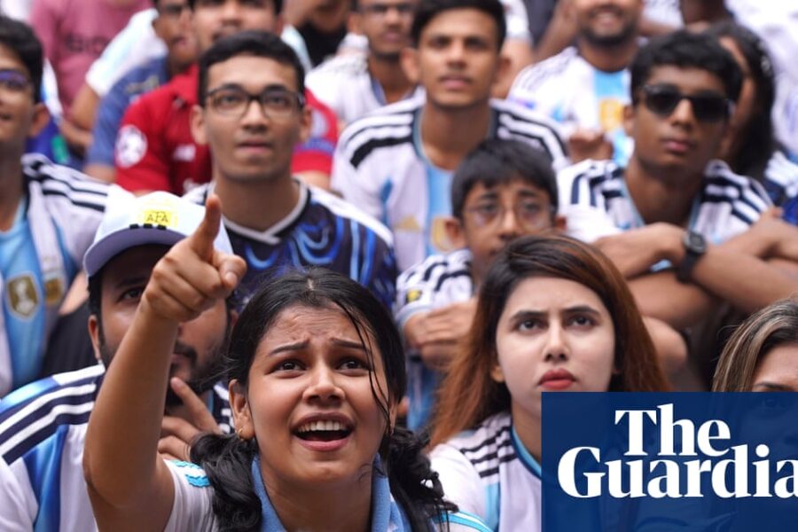‘They’re defeating nations who occupied’: inside Bangladesh’s World Cup love affair with Argentina and Brazil