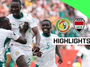 Senegal thrash 10-man Iraq to boost hopes of reaching last 32