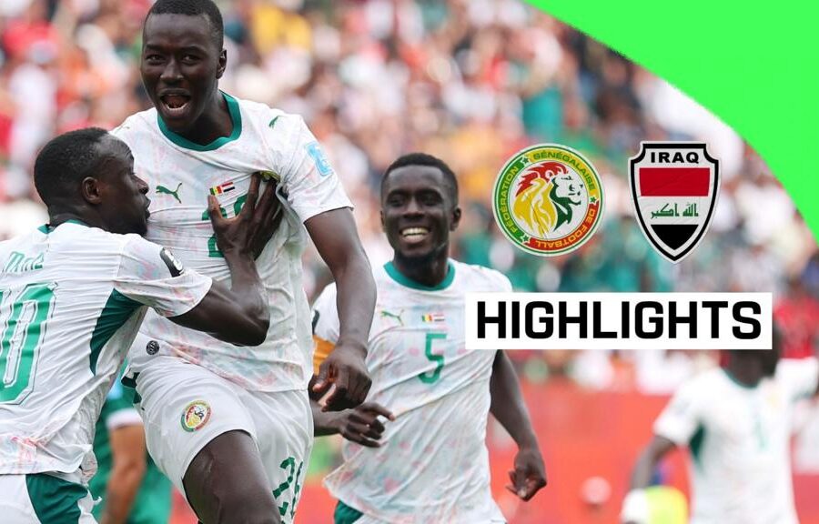 Senegal thrash 10-man Iraq to boost hopes of reaching last 32