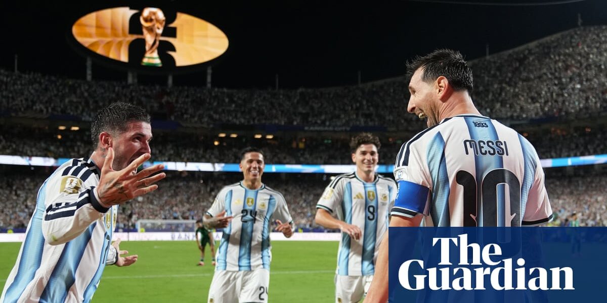 What happened on a historic night for Argentina? ‘Messi things’ | Pablo Iglesias Maurer