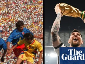 From developing photos in a toilet to a viral Messi shot: 40 years shooting the World Cup – video