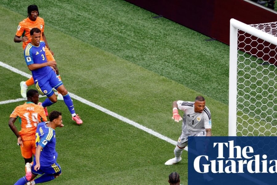 Côte d’Ivoire into World Cup knockouts for first time as Pépé finishes off Curaçao