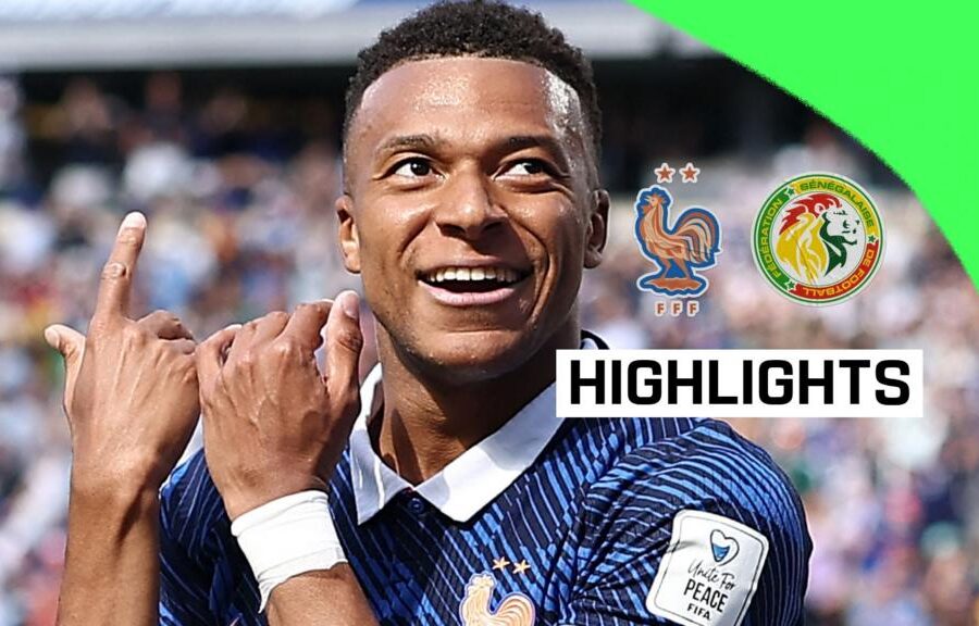 Highlights: Mbappe stars as France beat Senegal