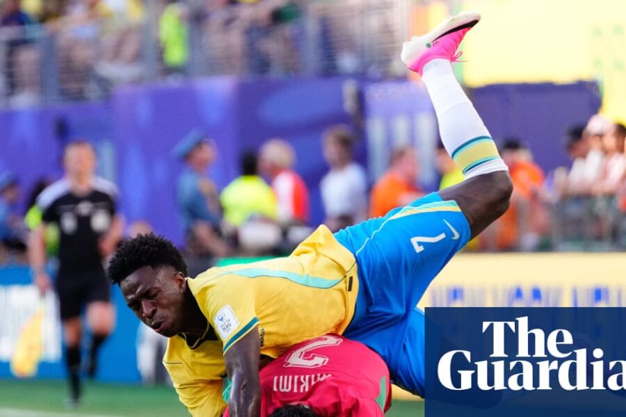 Vinícius Júnior rescues lacklustre Brazil as Morocco earn deserved World Cup draw
