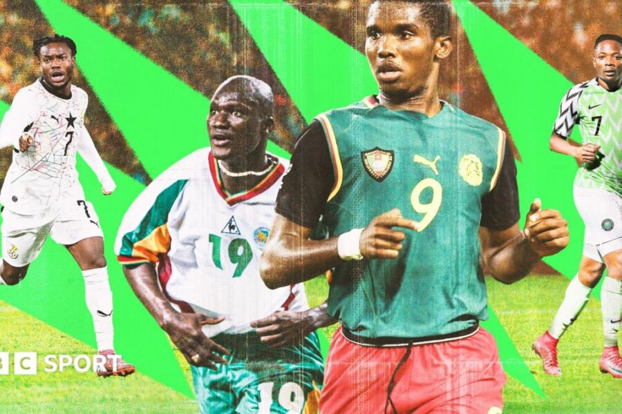 Africa's greatest World Cup kits - pick your favourite