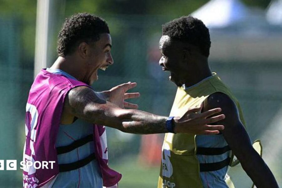 England's first World Cup training session: What did we learn?