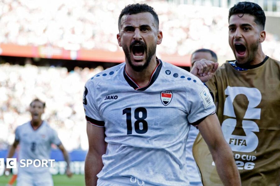 From tragedy to World Cup history - Iraq scorer Hussein's story