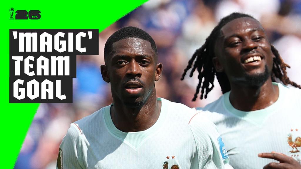 17 passes, all 11 players – Dembele scores ‘magic’ goal for France