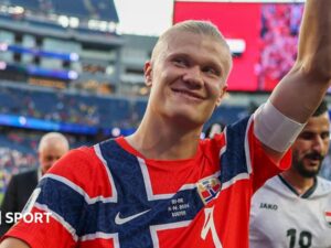No stage too big - Haaland arrives in style at World Cup