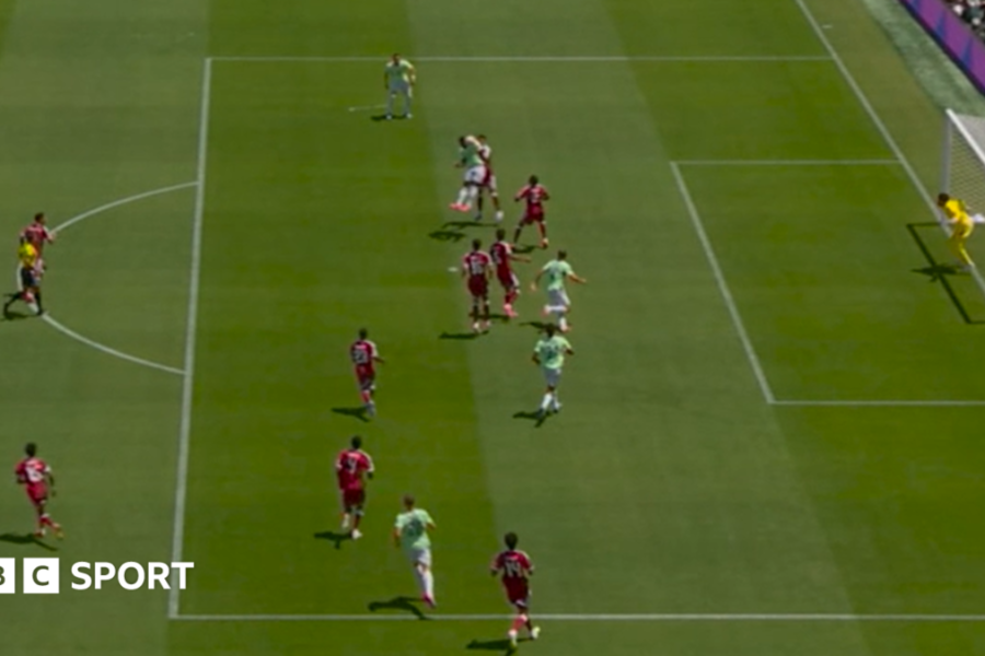 Was this offside? Technology fault leaves questions over VAR images